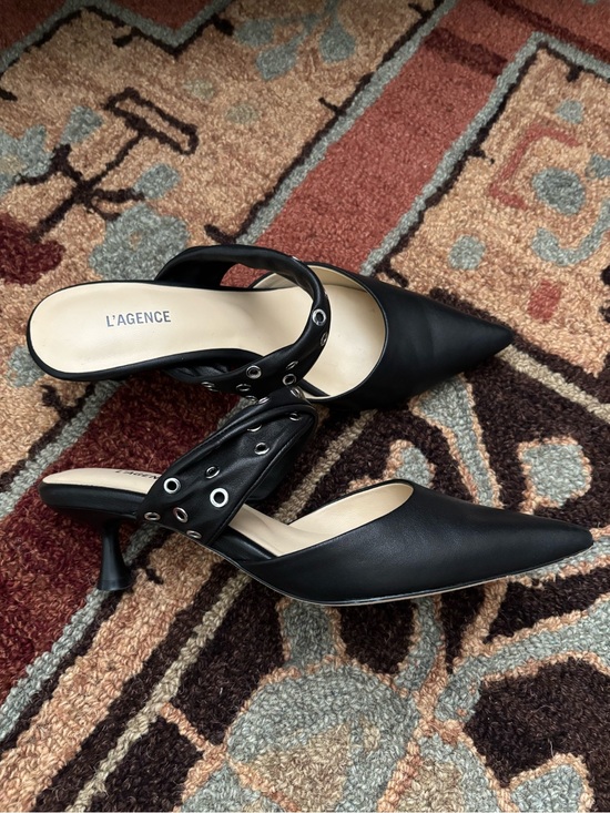 L'AGENCE Shoes - Chloe Kitten Heel Pump
